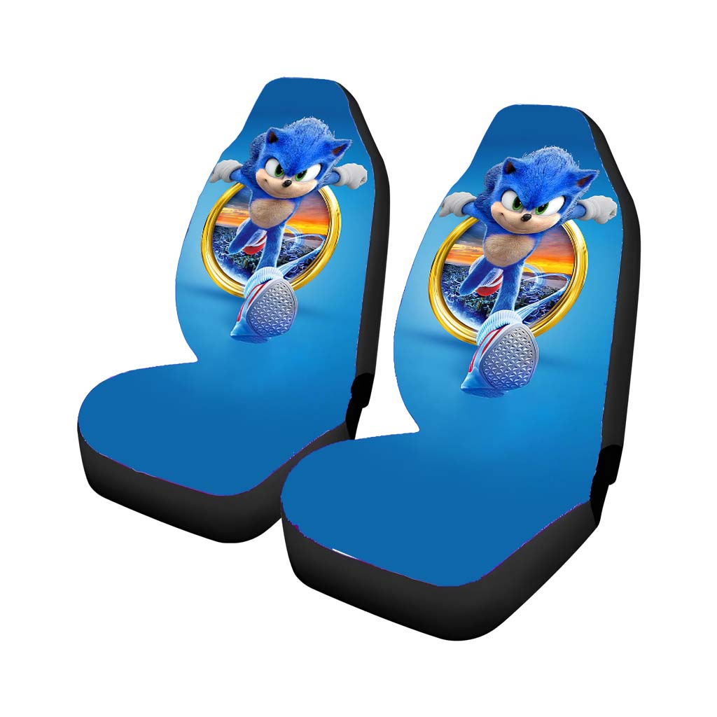 Sonic The Hedgehog 00 Movie Car Seat Covers