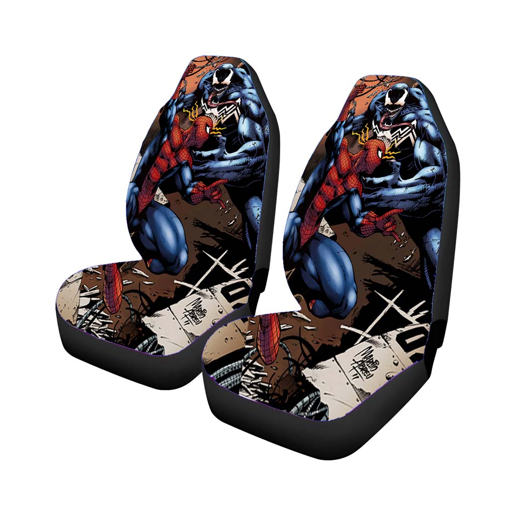 Spiderman Venom Marvel 2 Car Seat Covers