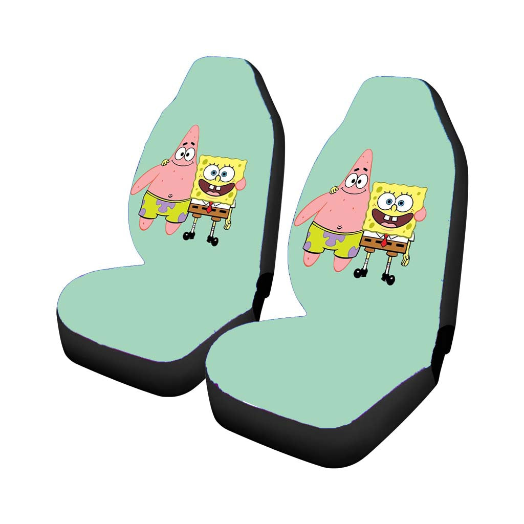 Spongebob Squarepants Best Friends Car Seat Covers