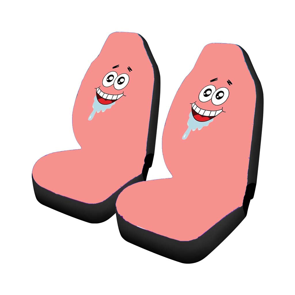 Spongebob Squarepants Patrick Face Car Seat Covers