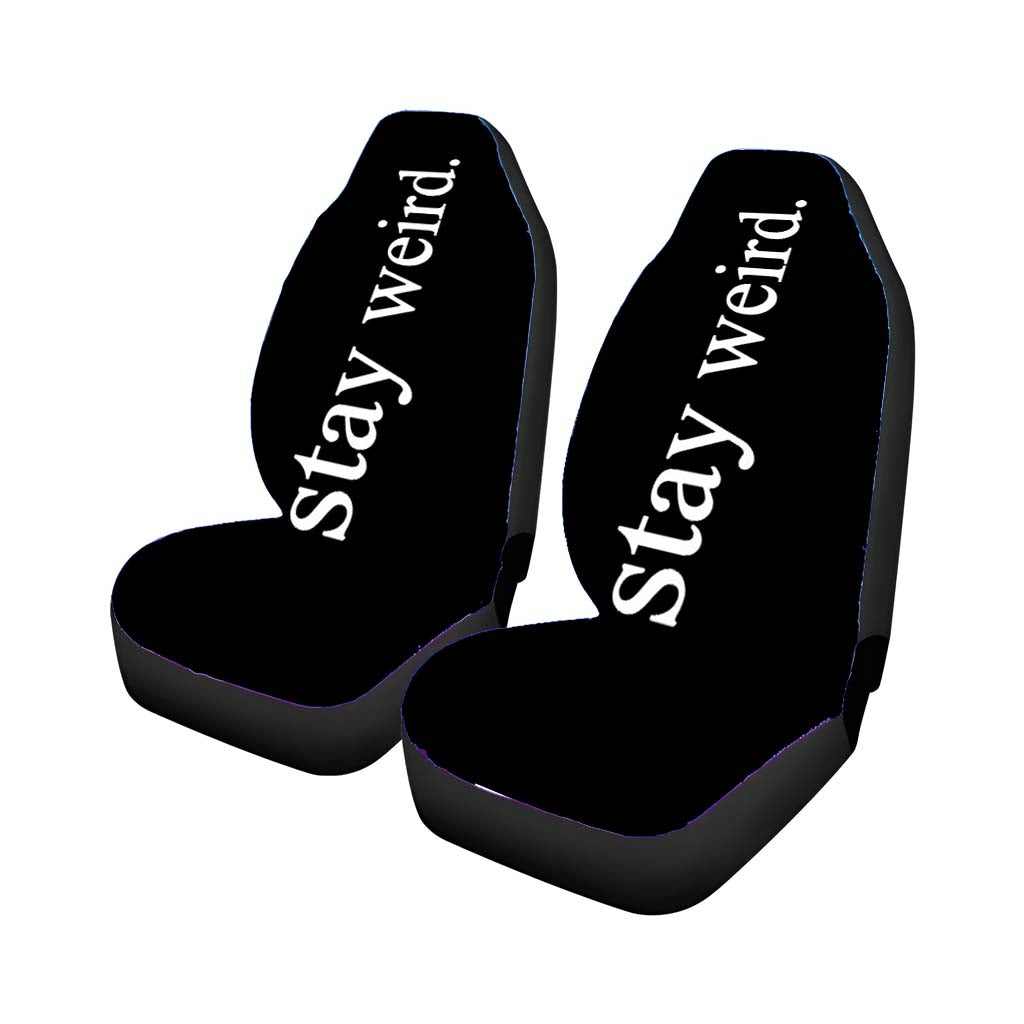 Stay Weird Car Seat Covers