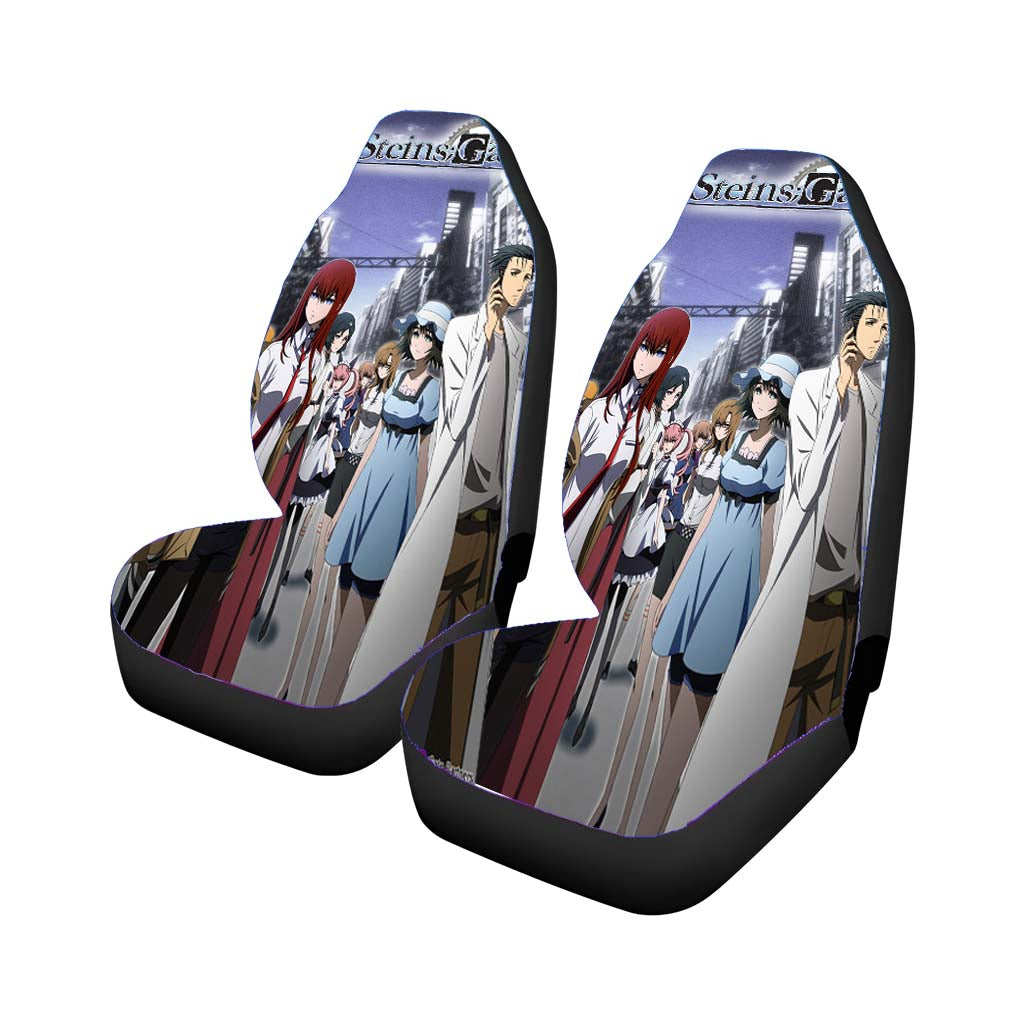Stein'S Gate Car Seat Covers