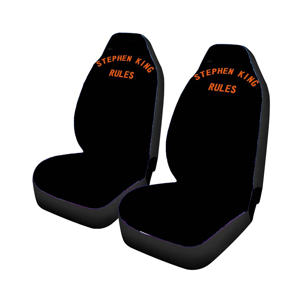 Stephen King Retro Horror Books Movies Car Seat Covers