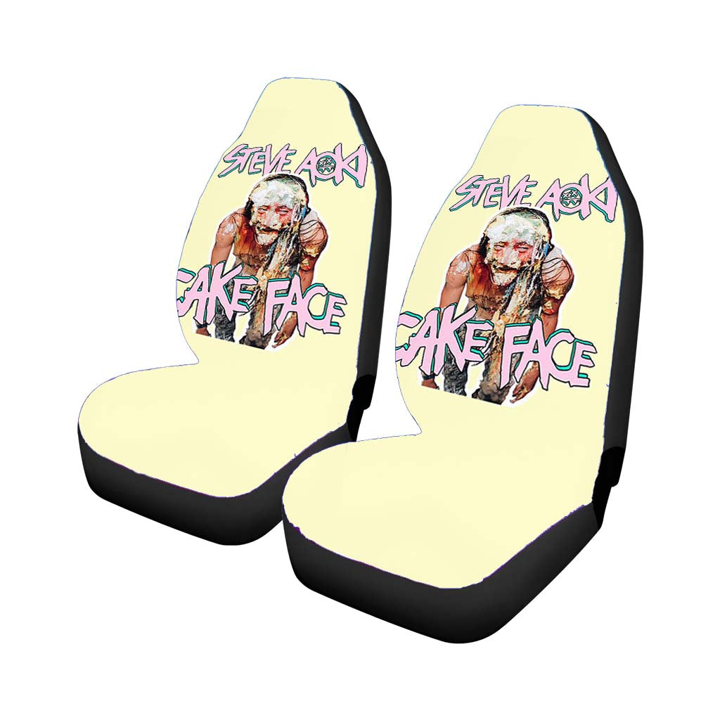 Steve Aoki Cake Face Car Seat Covers