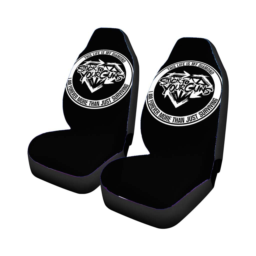 Stick To Your Guns Logo Car Seat Covers