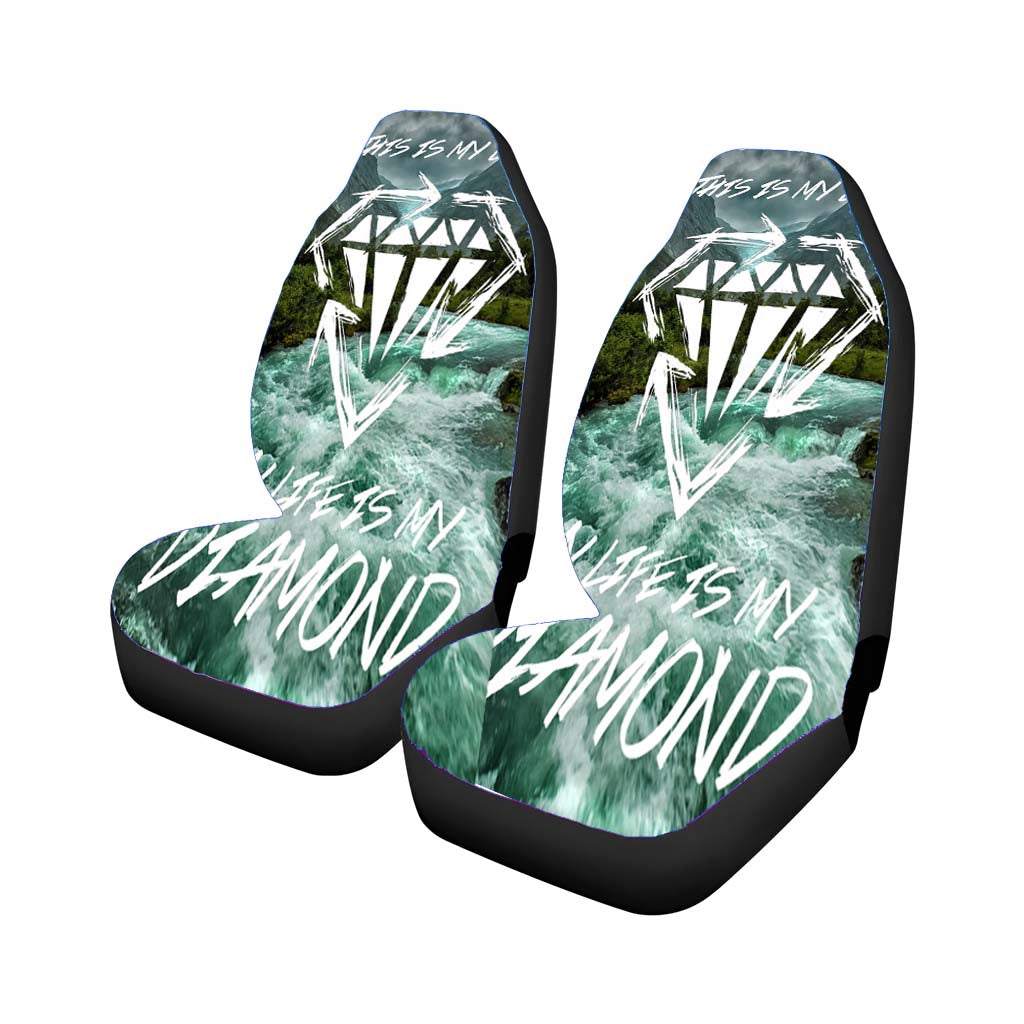 Stick To Your Guns My Life Is My Diamond Car Seat Covers