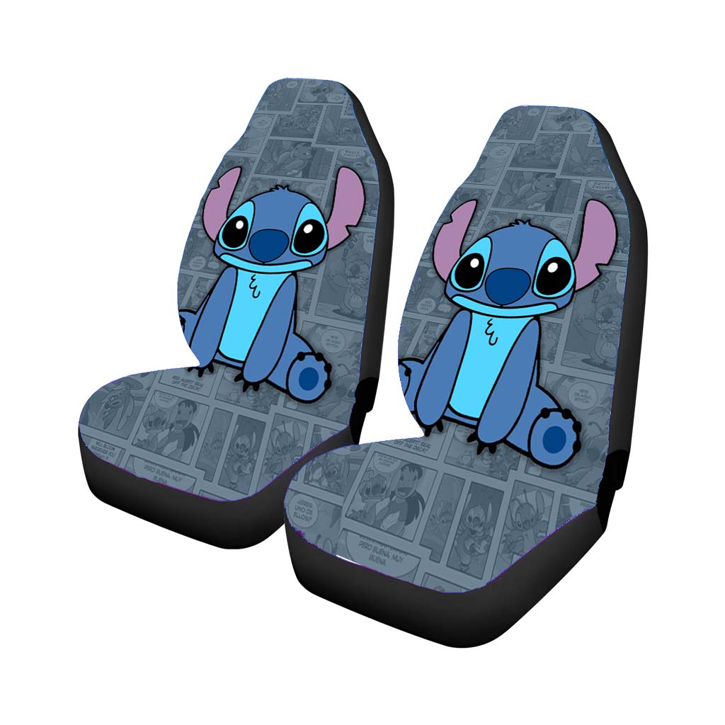 Stitch Comic Car Seat Covers