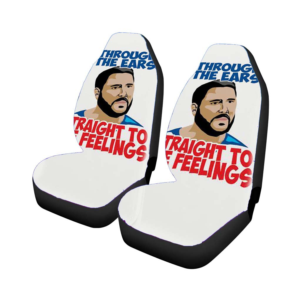 Straight To The Feelings Car Seat Covers