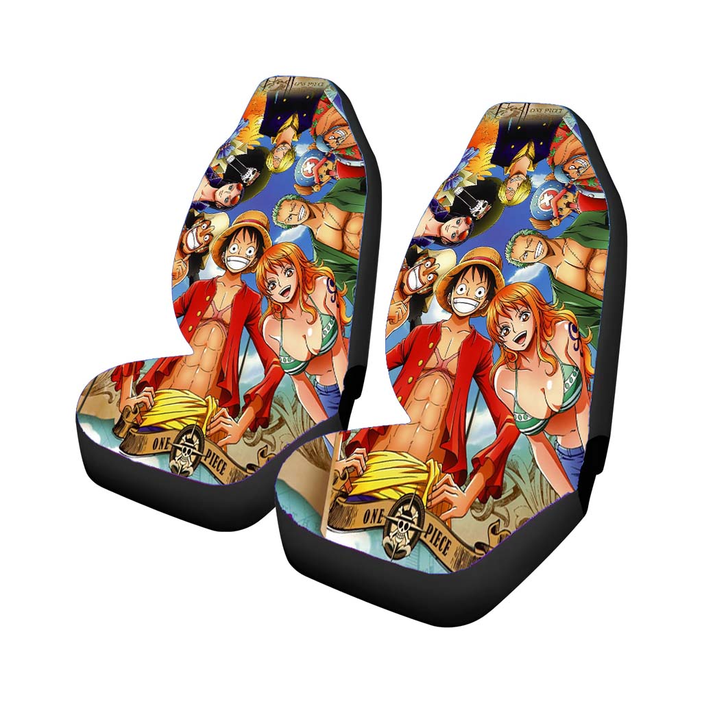 Straw Hat Pirates Car Seat Covers