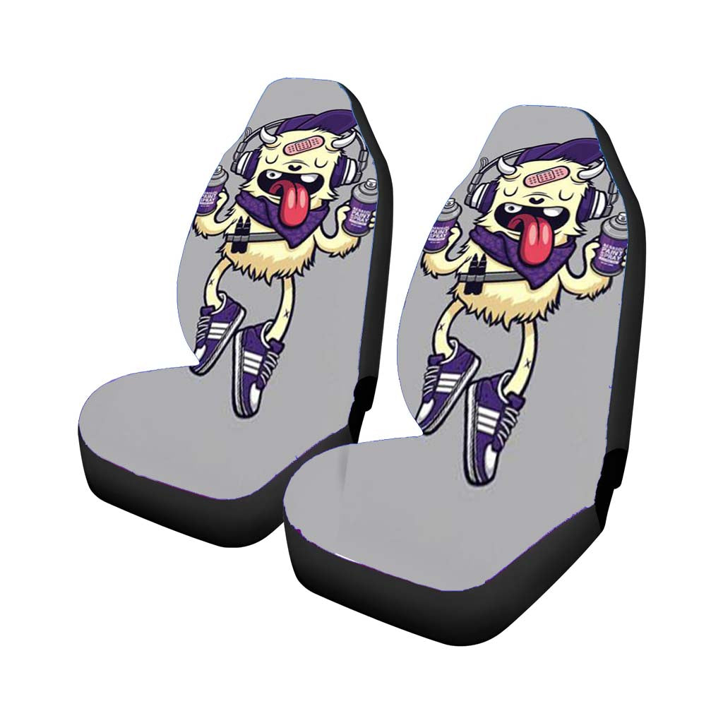 Street Art Monster Car Seat Covers