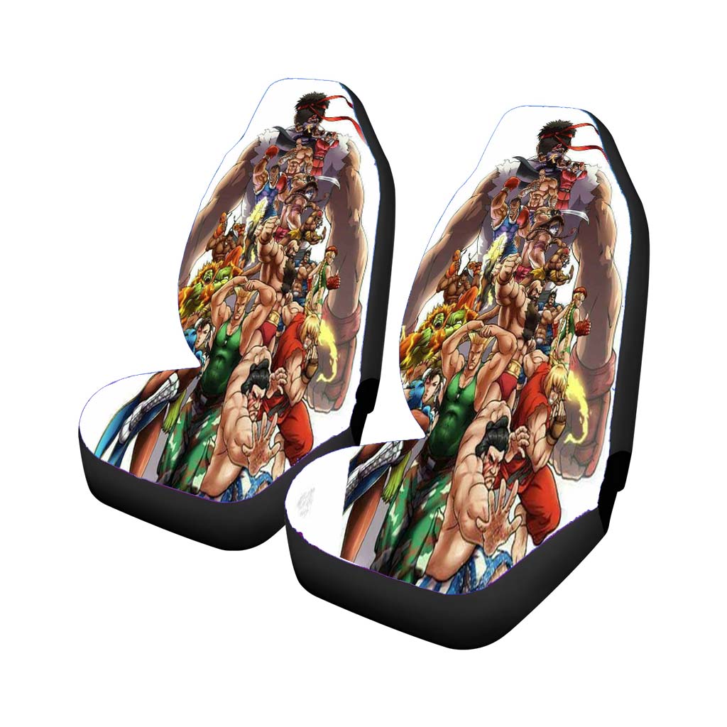 Street Fighter Character Car Seat Covers
