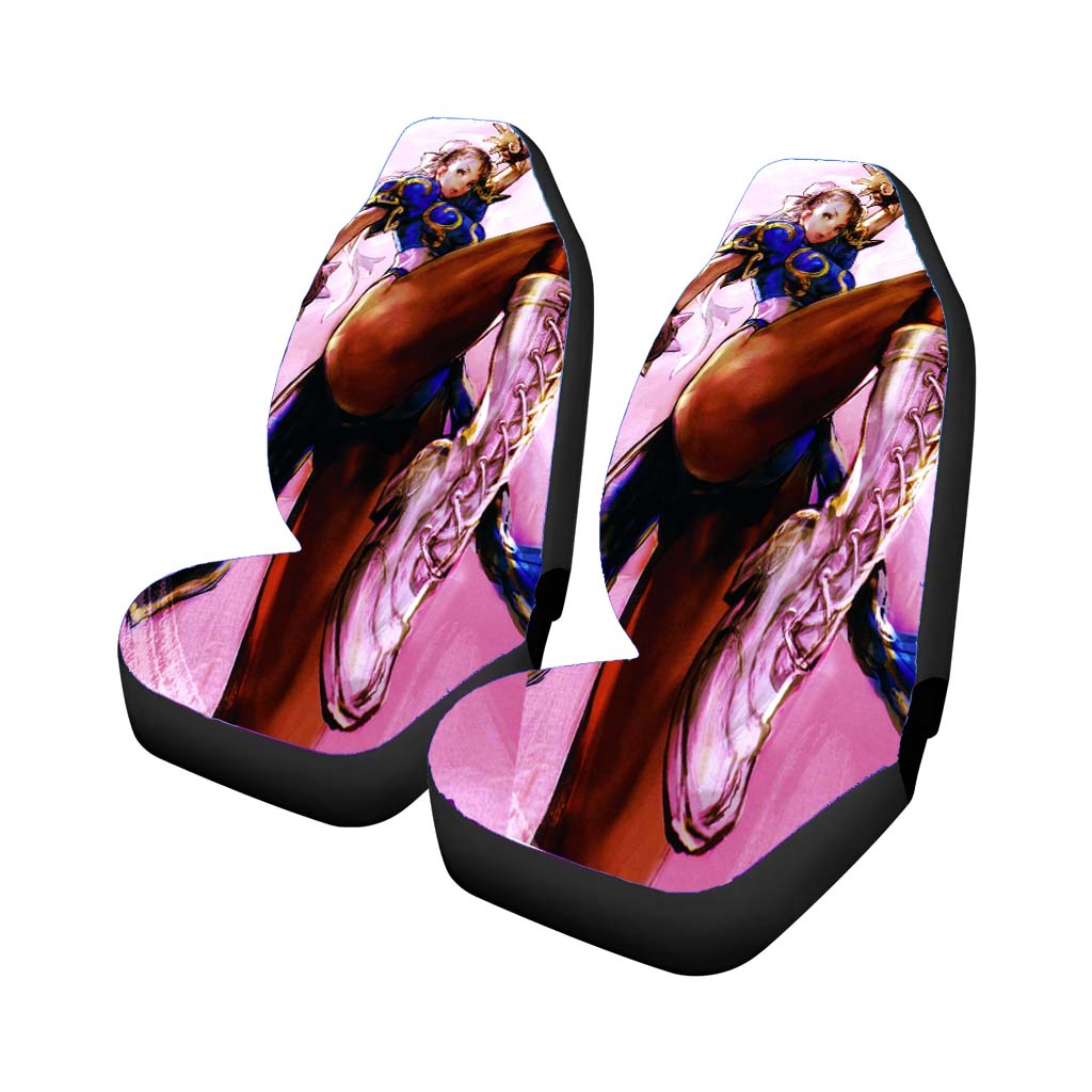 Street Fighter Chun Li Car Seat Covers