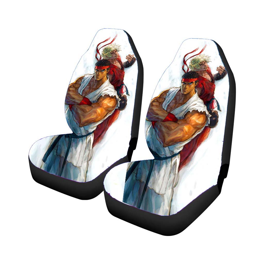 Street Fighter Ryu And Ken Car Seat Covers