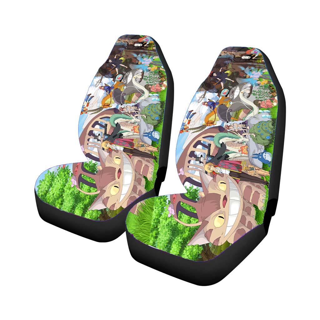 Studio Ghibli Characters Car Seat Covers