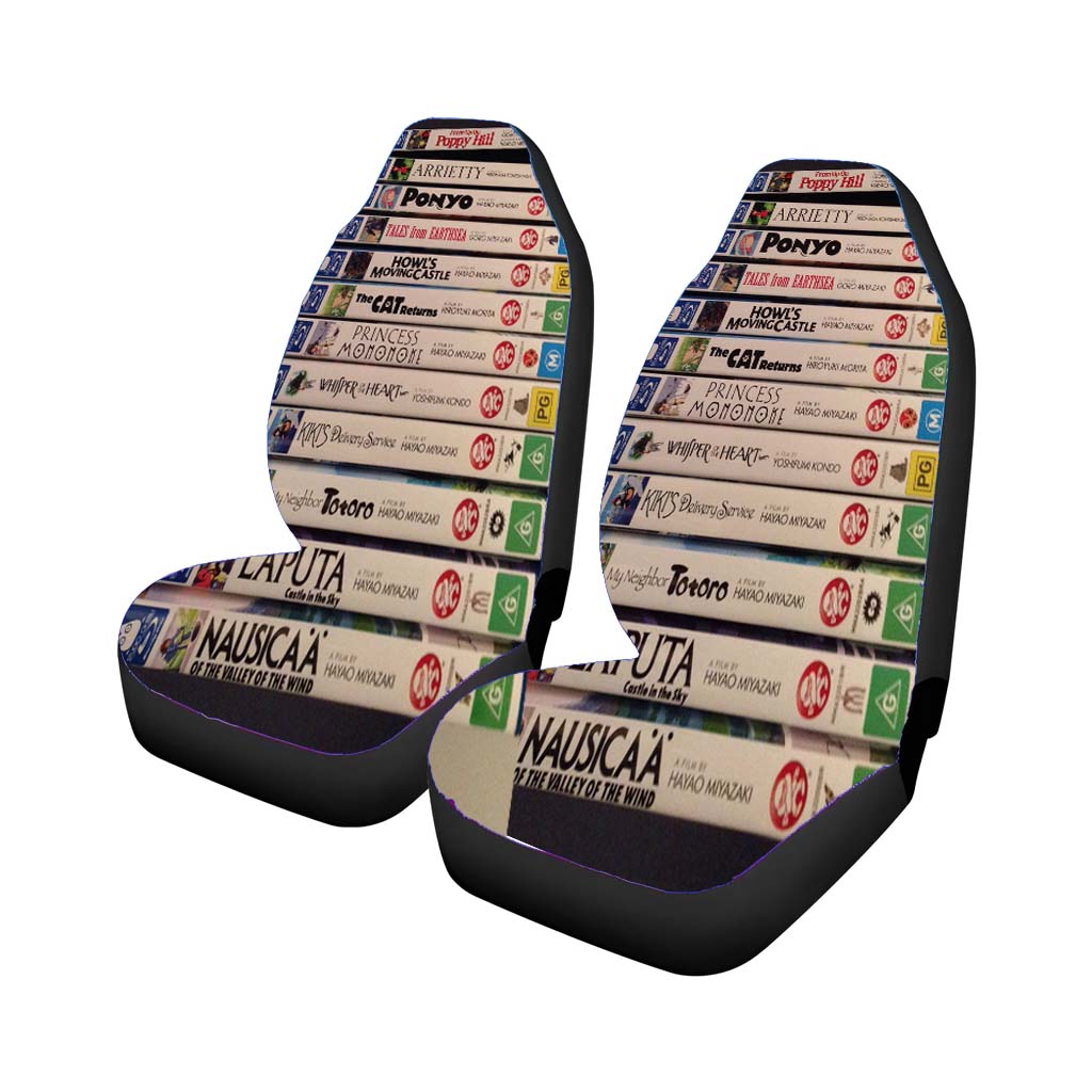 Studio Ghilbli Books Car Seat Covers