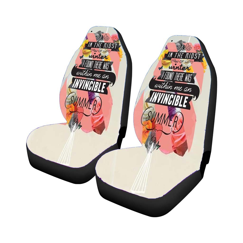 Summer Quotes Car Seat Covers