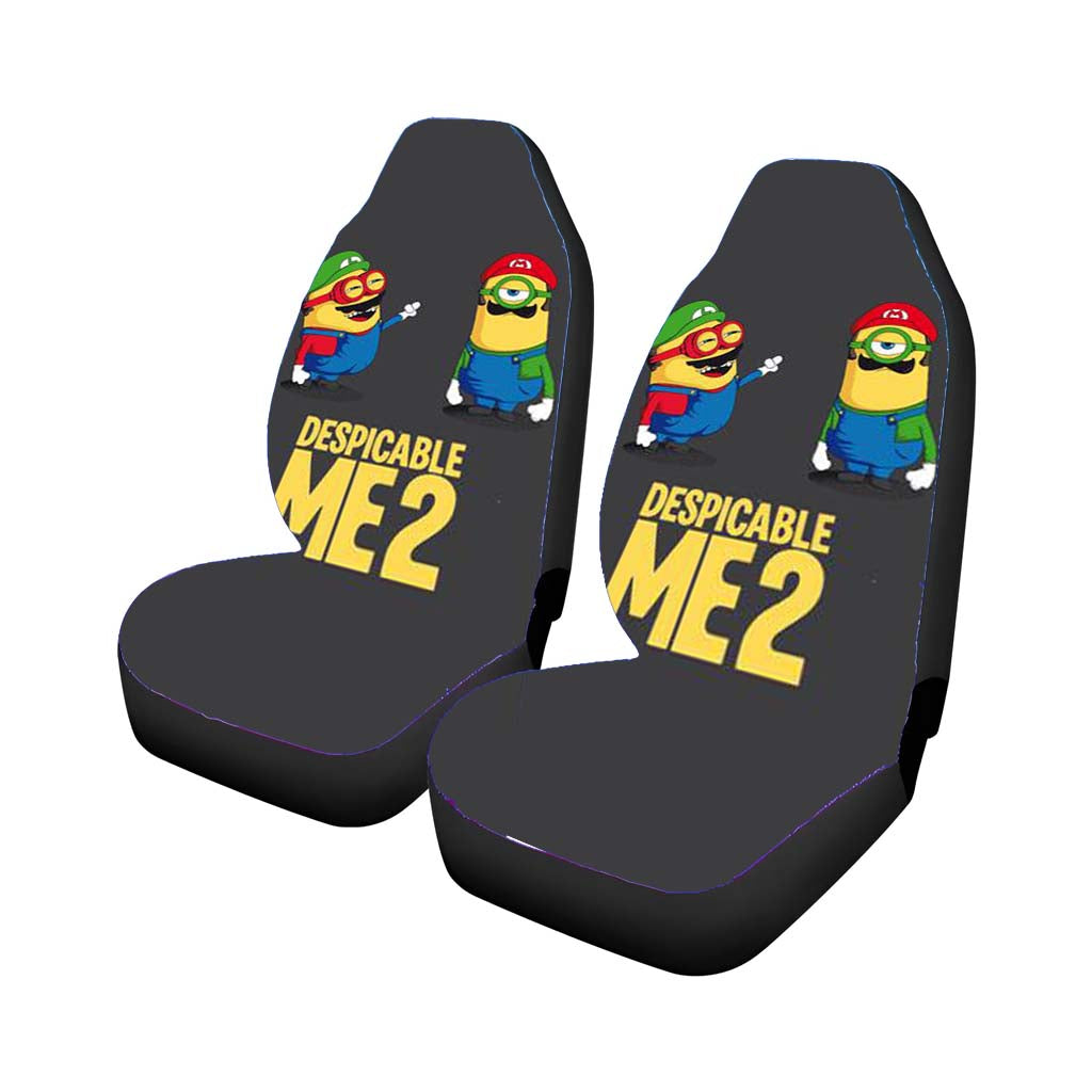 Super Minion Bros Car Seat Covers