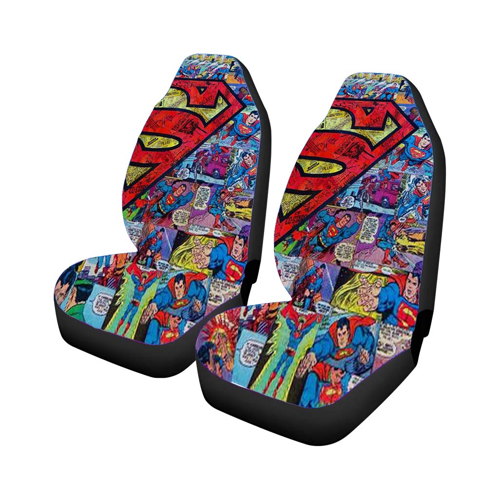 Superman Comics Car Seat Covers