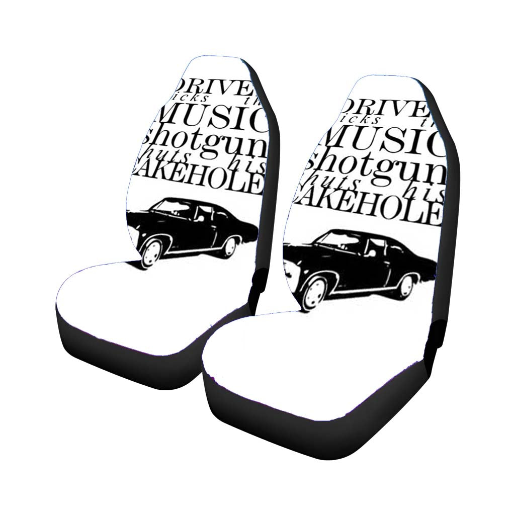 Supernatural Driver Music Car Car Seat Covers