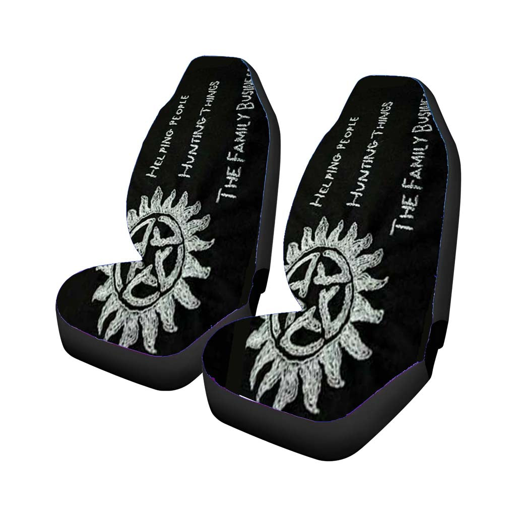 Supernatural Family Business Car Seat Covers