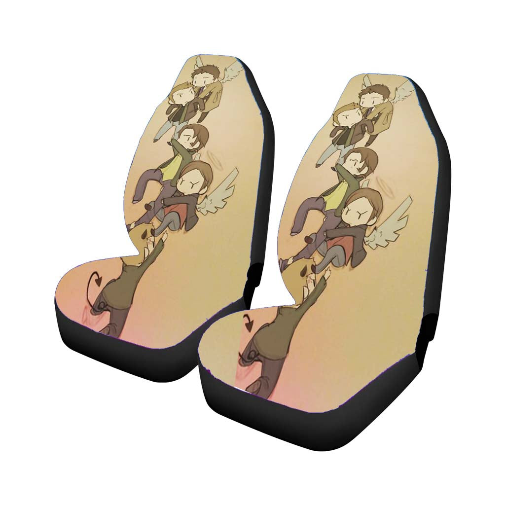 Supernatural Funny Art Car Seat Covers