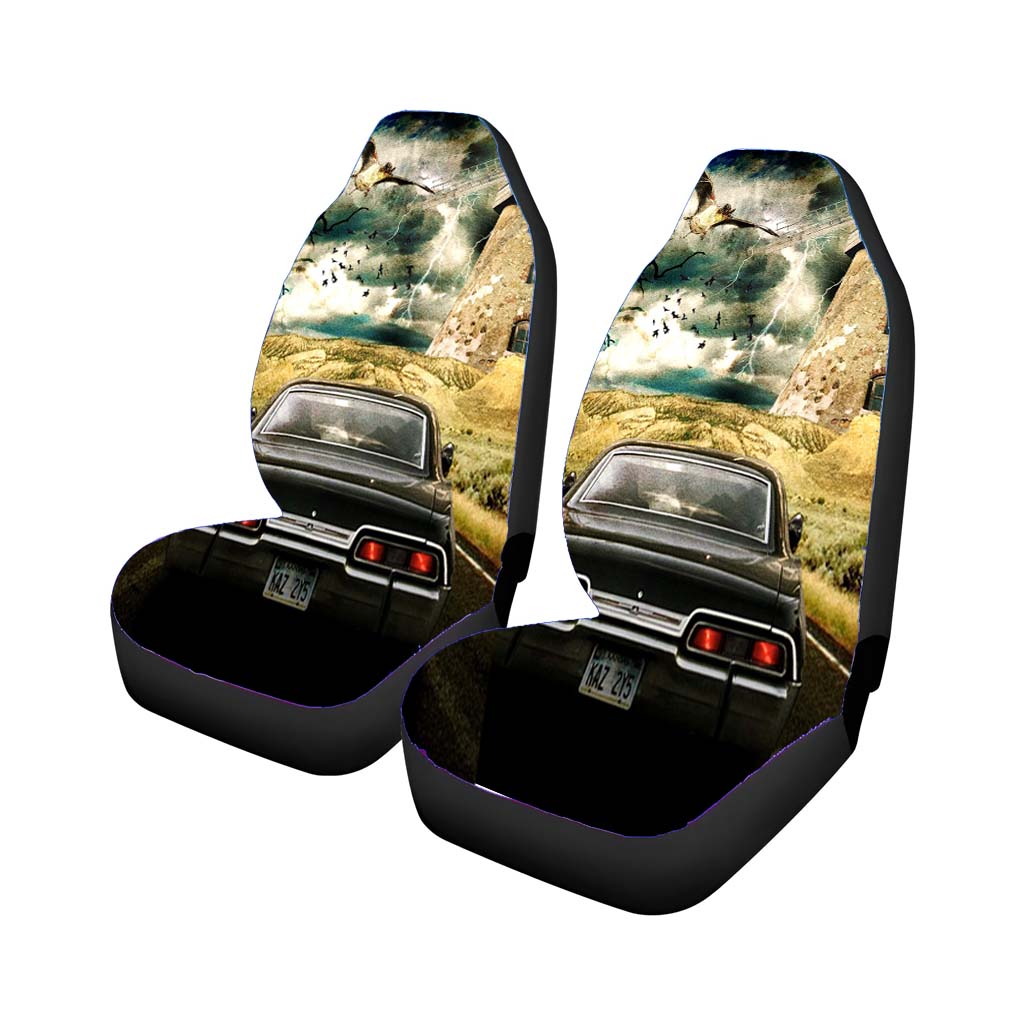 Supernatural Logo Car Seat Covers