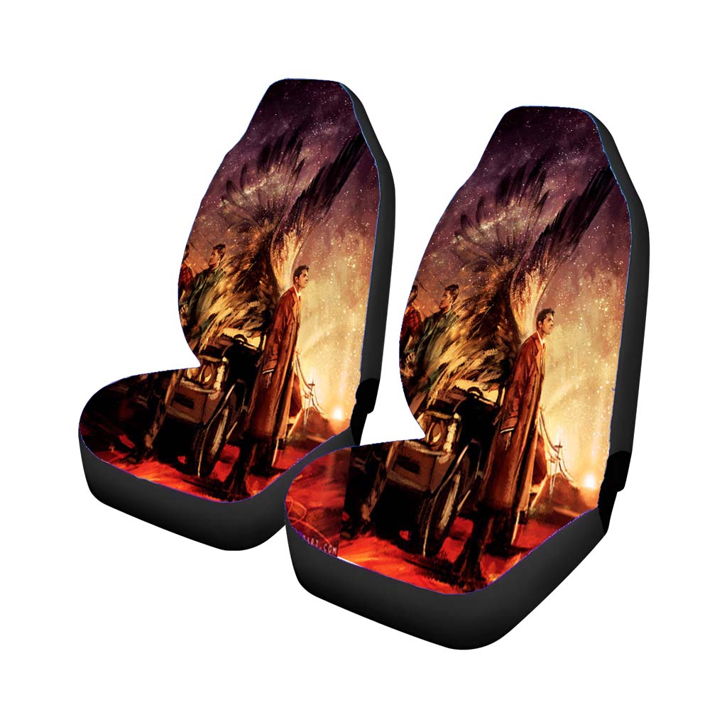 Supernatural Painting Car Seat Covers
