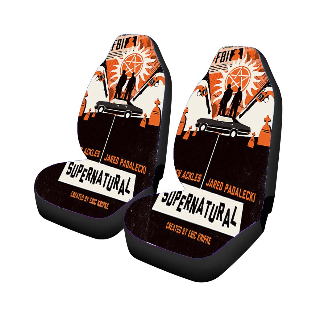 Supernatural Season 7 Collage Car Seat Covers