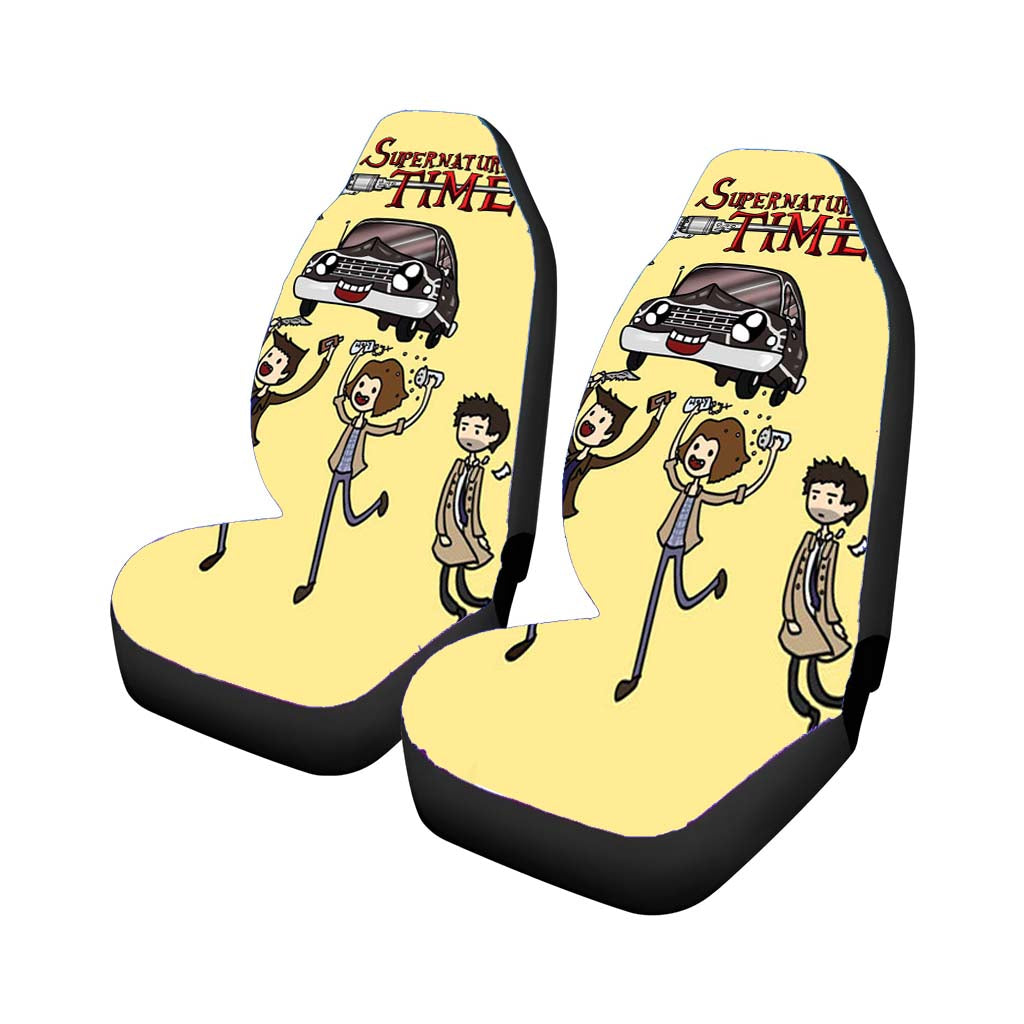Supernatural Time Car Seat Covers