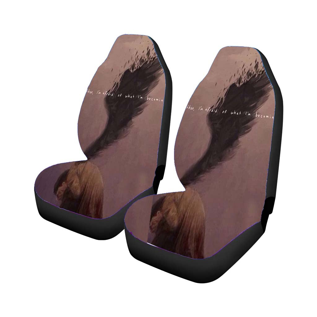 Supernatural Wings Qoutes Car Seat Covers