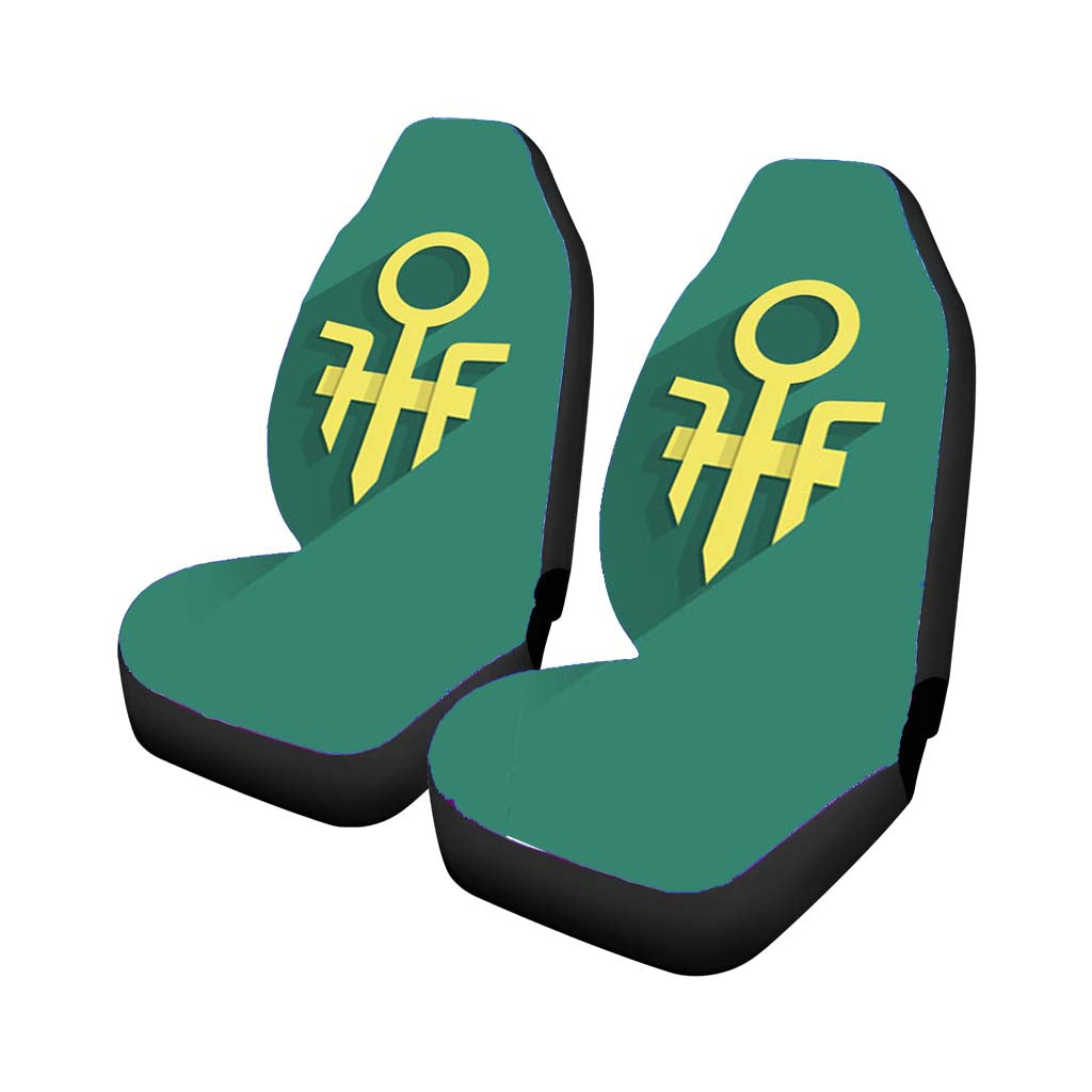 Supervillain Logo Car Seat Covers
