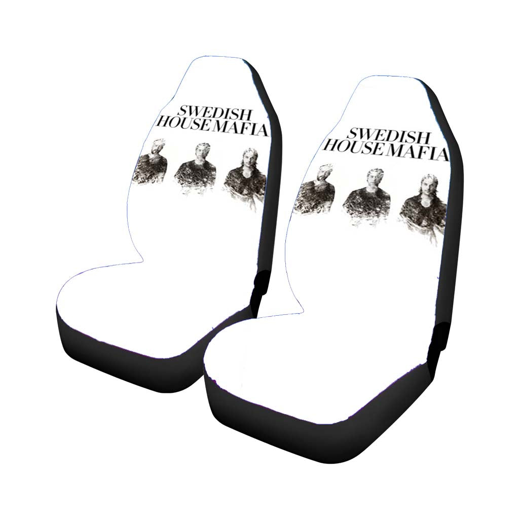 Swedish House Mafia White Car Seat Covers