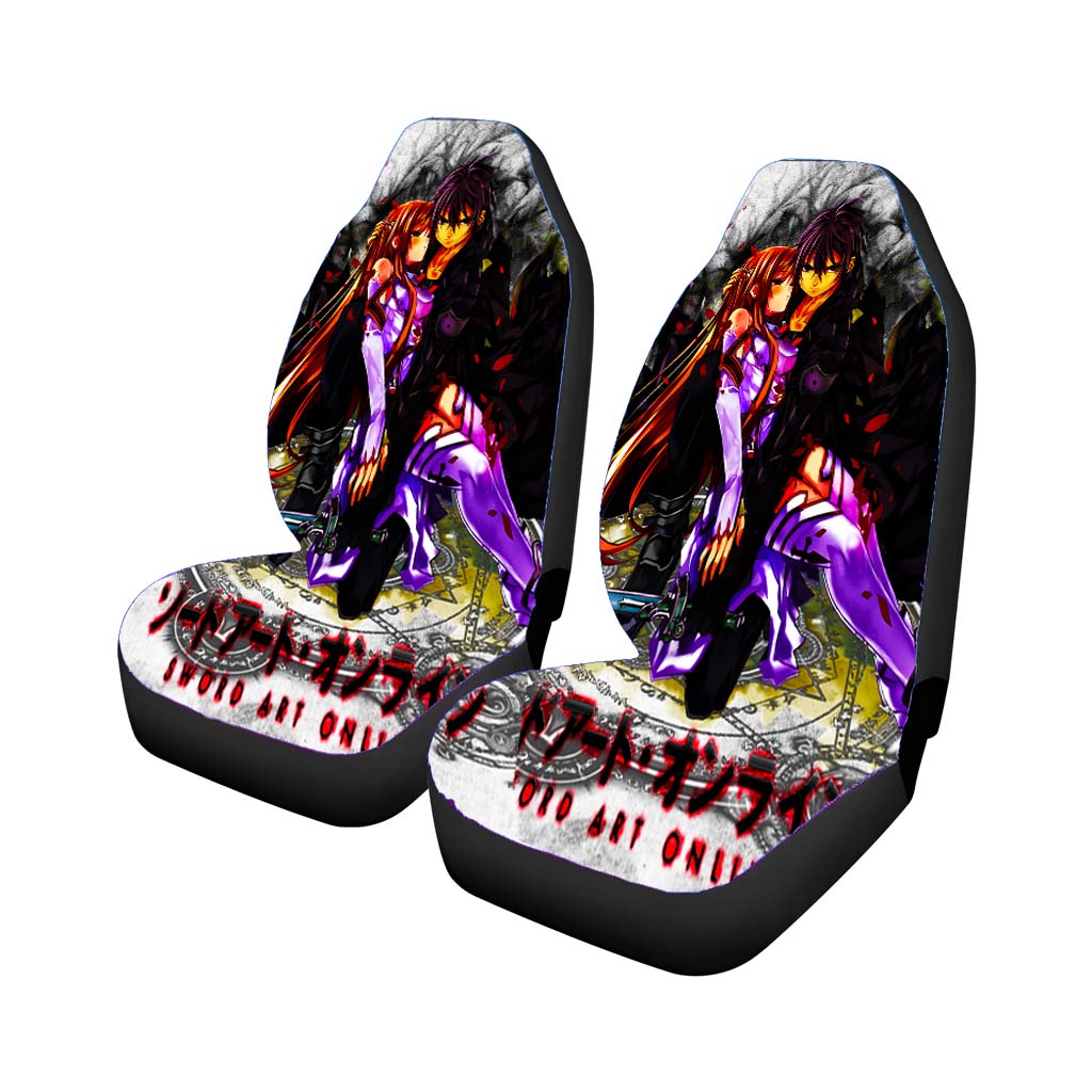 Sword Art Online Kirito Asuna Car Seat Covers