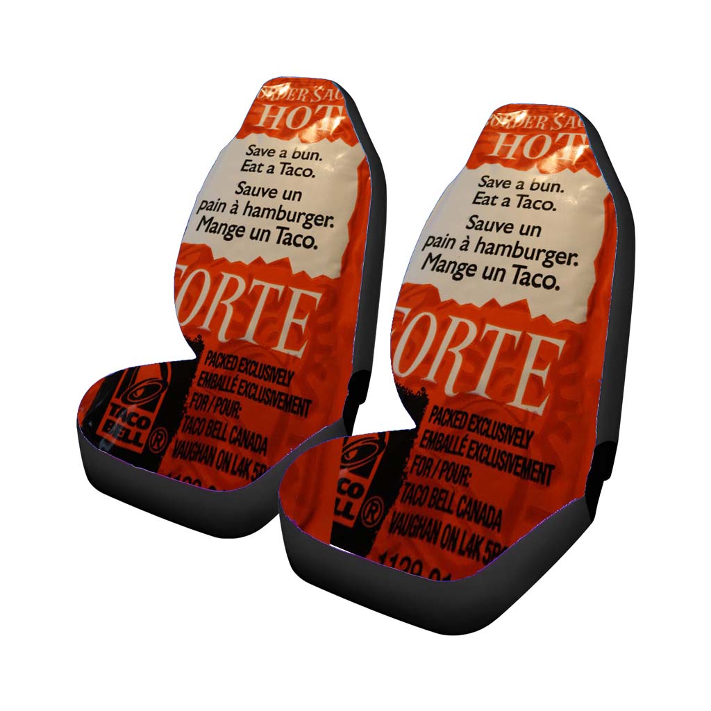 Taco Bell Packets Car Seat Covers