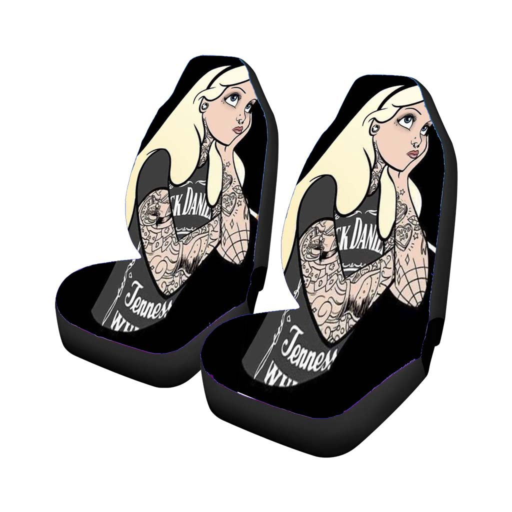 Tattooed Alice In Wonderland Car Seat Covers