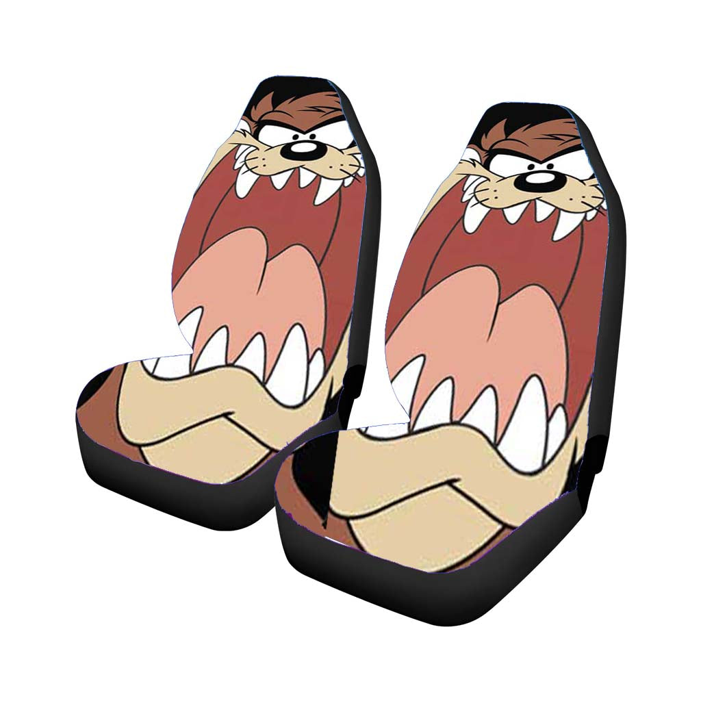 Taz Yell Face Car Seat Covers