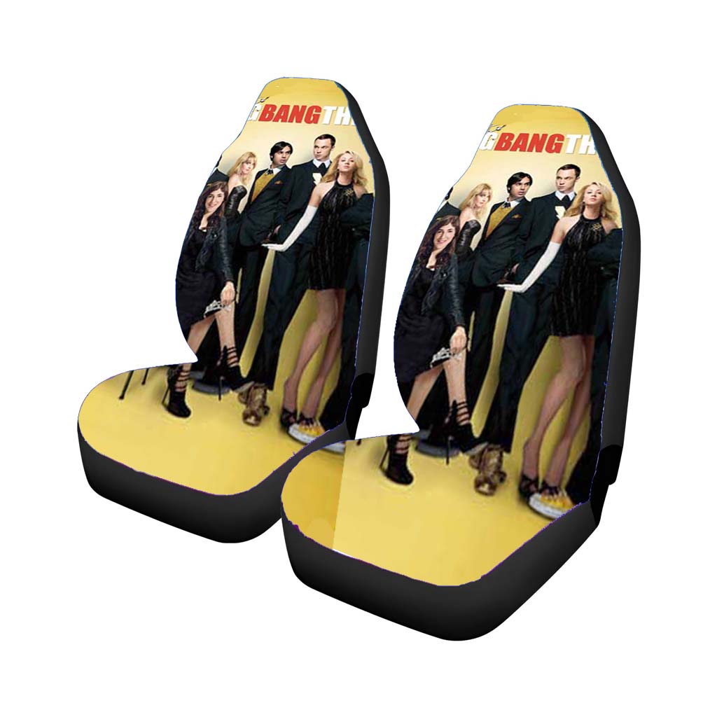 Tbbt Yellow Poster Car Seat Covers