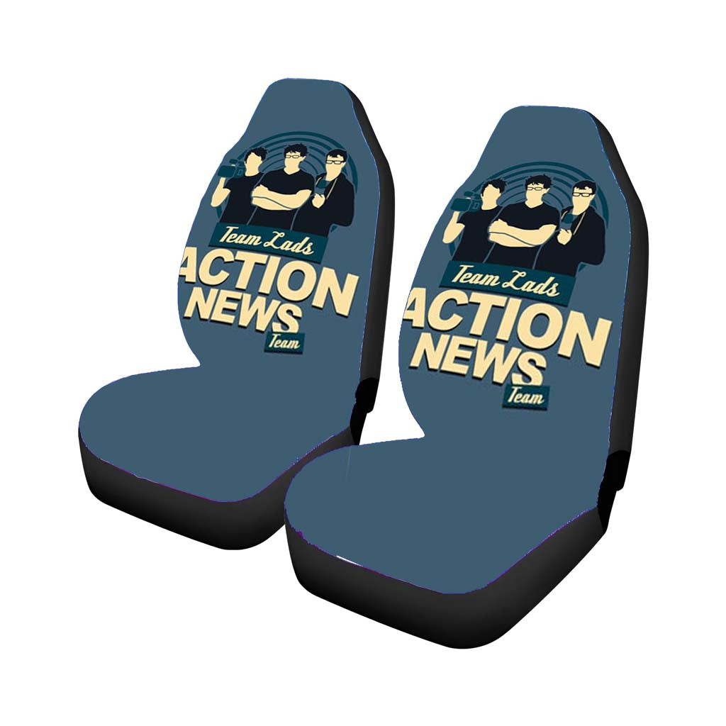 Team Lads Action News Car Seat Covers