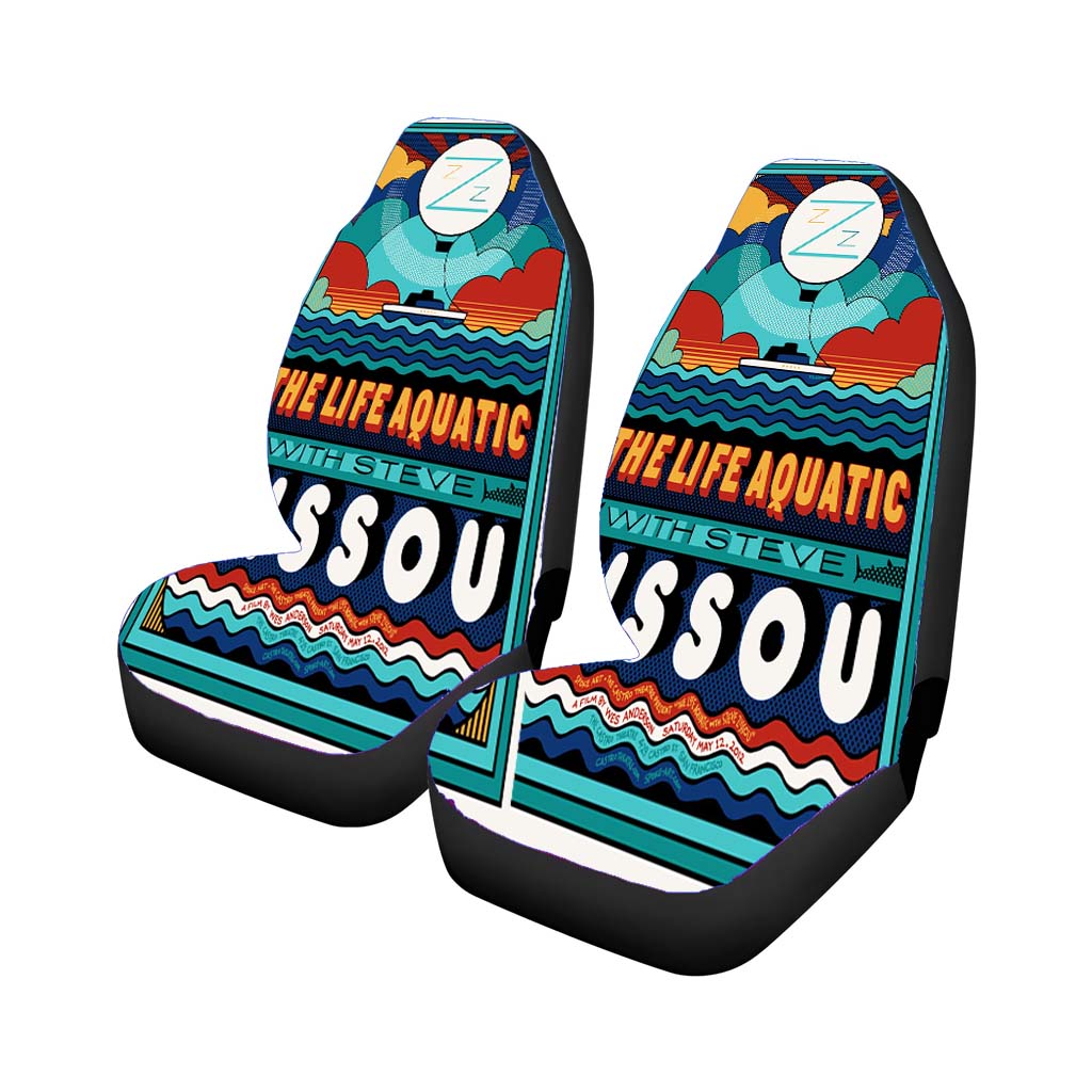 Team Zissou Car Seat Covers