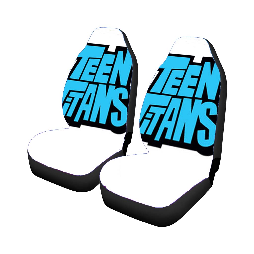 Teen Titans White Car Seat Covers