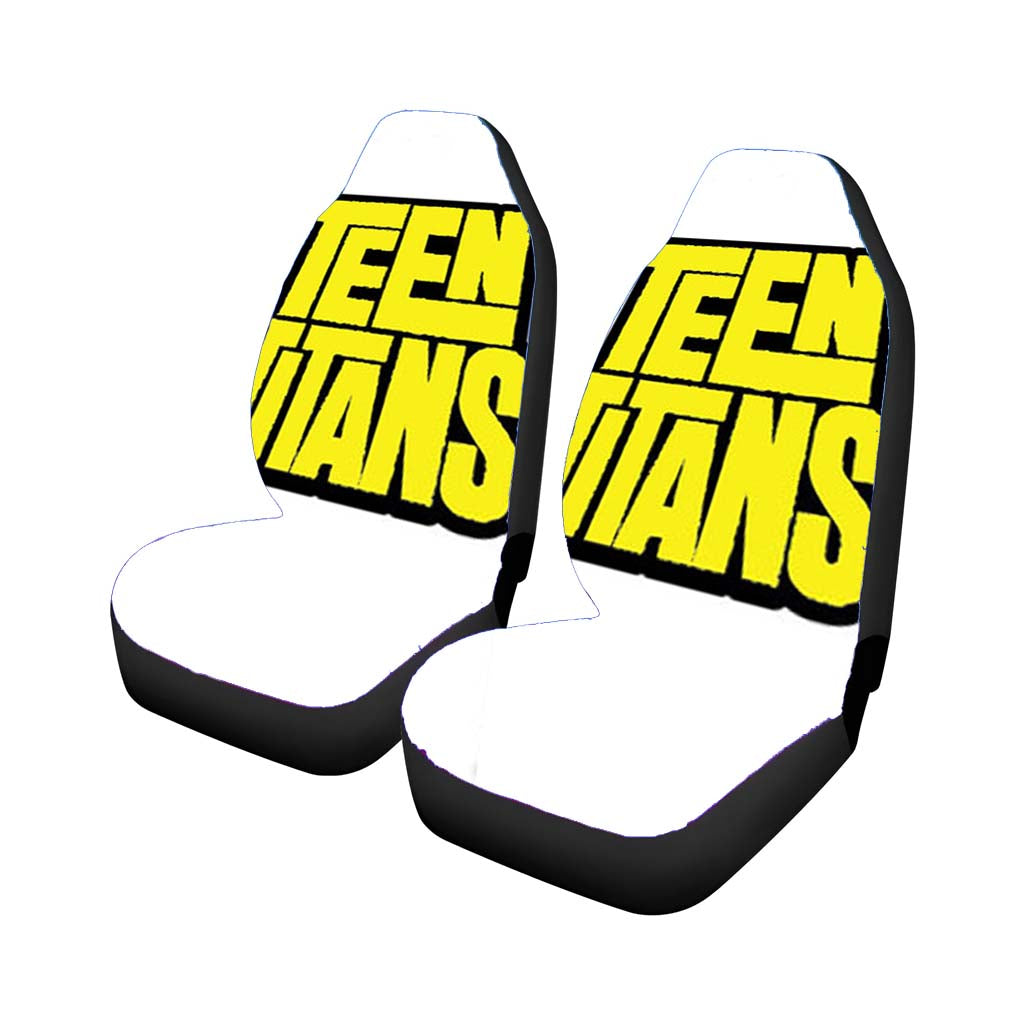Teen Titans Yellow Car Seat Covers