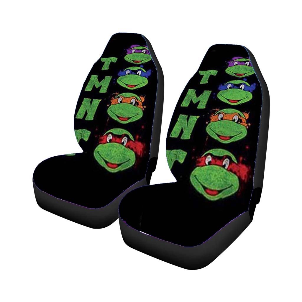 Teenage Mutant Ninja Turtles Heads In A Row Car Seat Covers
