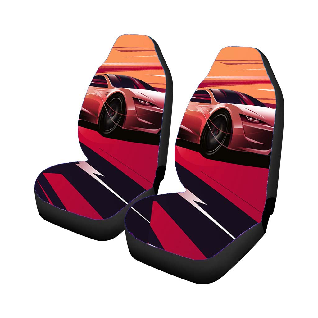 Tesla Roadster 00 Car Seat Covers