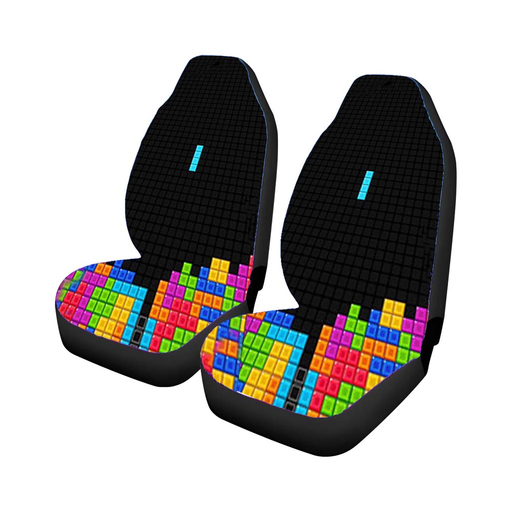Tetris Facebook Game Car Seat Covers