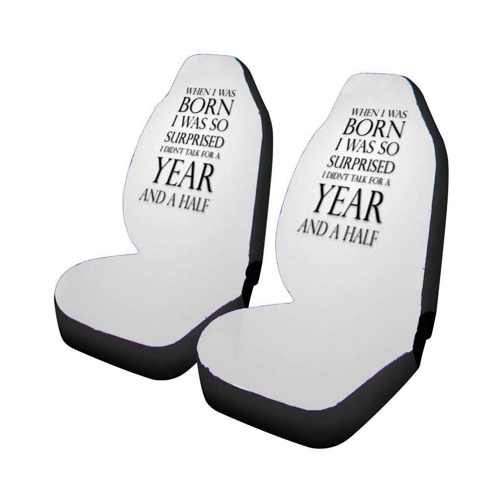 Text Quotes Typography Car Seat Covers