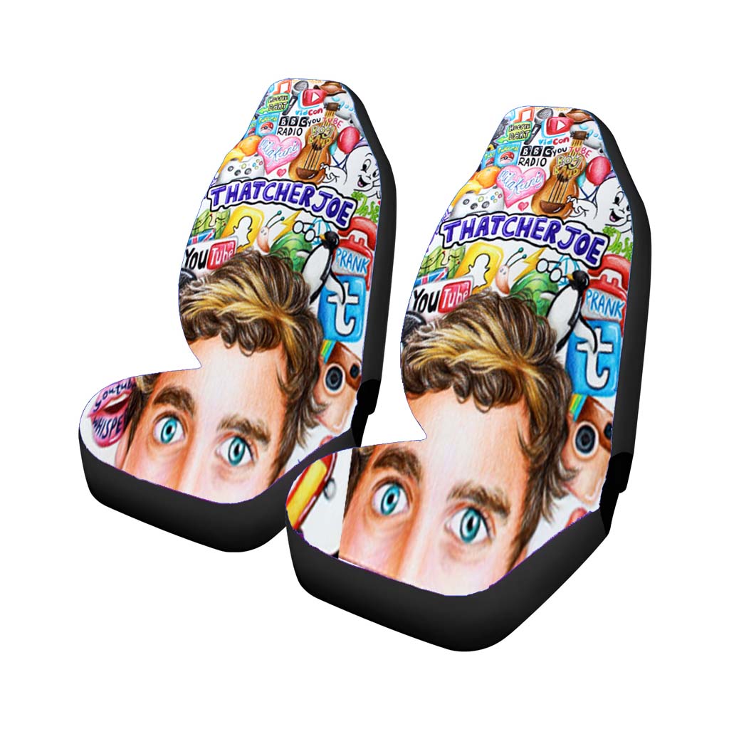 Thatcherjoe Qoute Art Car Seat Covers