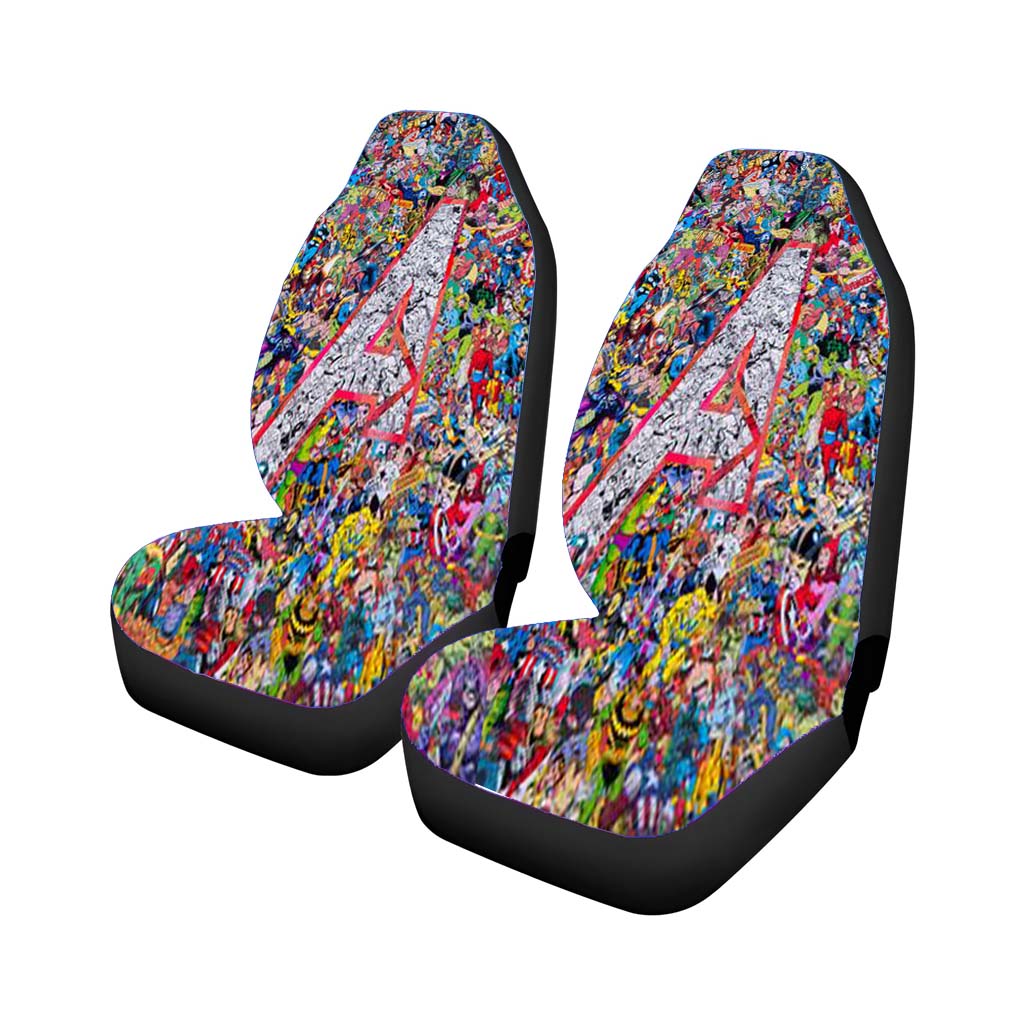 The Avengers Comic Car Seat Covers