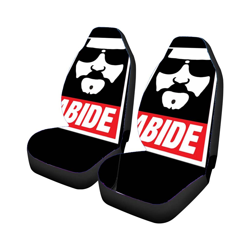 The Big Lebowski Abide Car Seat Covers