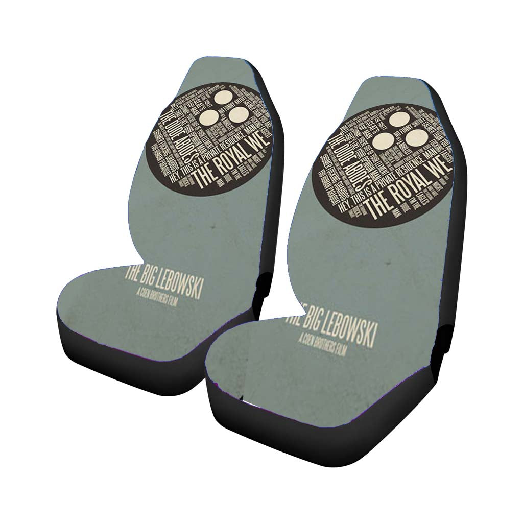 The Big Lebowski Circle Car Seat Covers