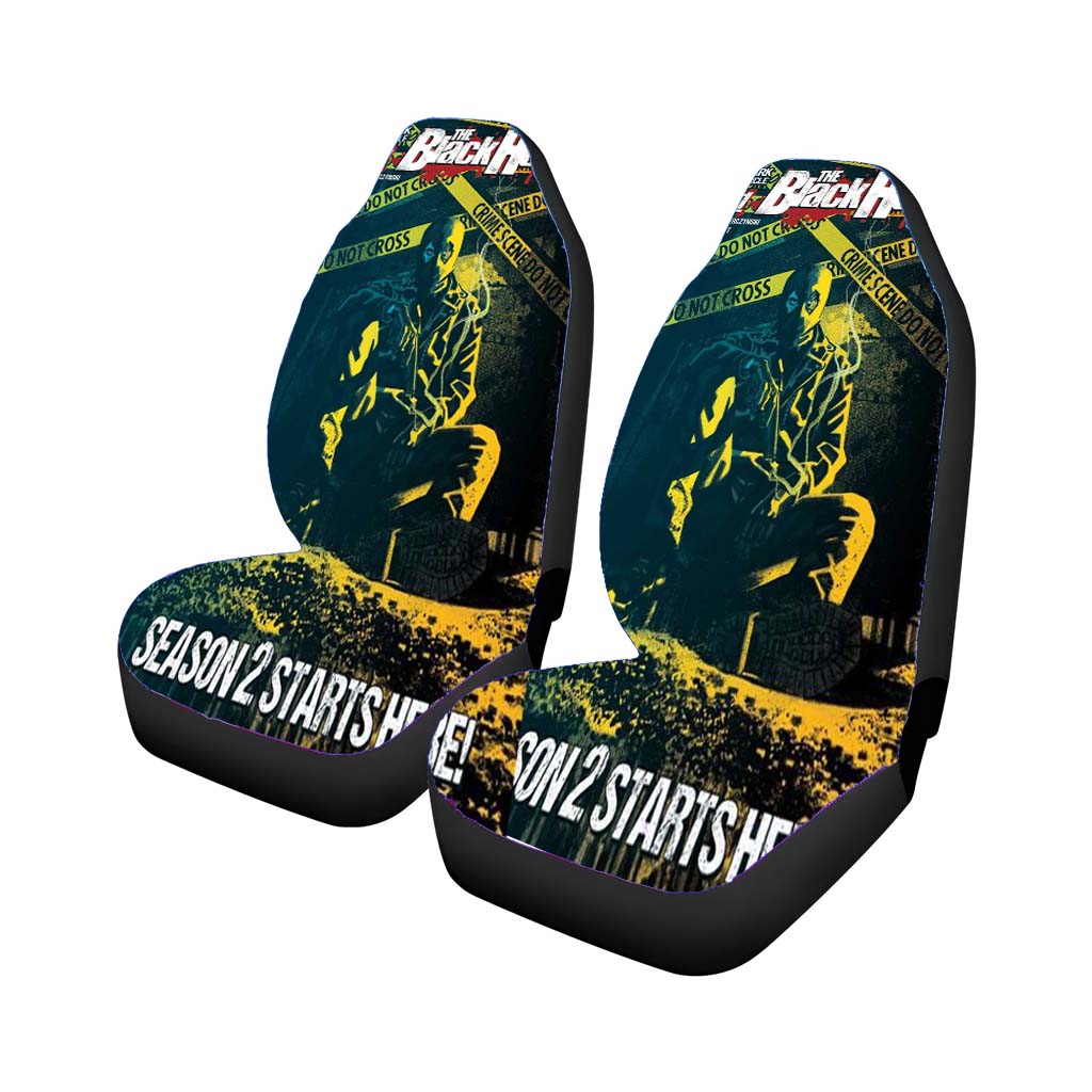 The Black Hood Out Today Car Seat Covers